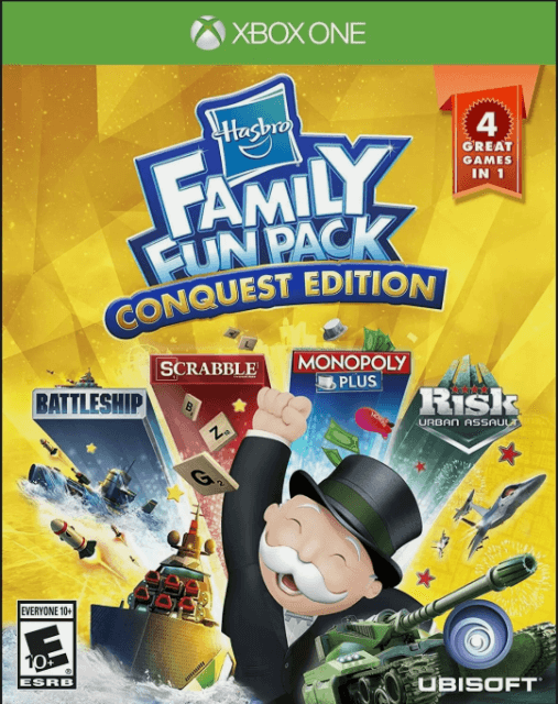 Hasbro Family Fun Pack Conquest Edition box art for Xbox One